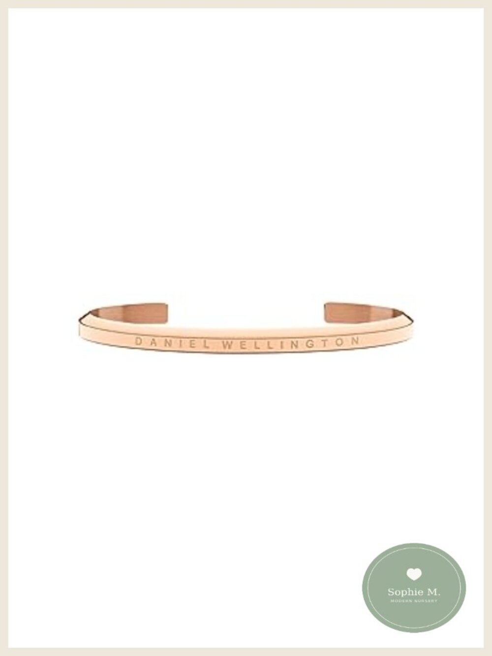 Rose Gold Stainless Steel Cuff Bracelet Minimalist Layering Bangle